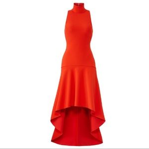 Red Solace London evening dress